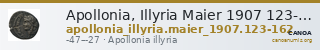 Apollonia, Illyria Maier 1907 123-162 — CANOA