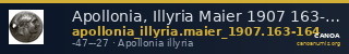 Apollonia, Illyria Maier 1907 163-164 — CANOA