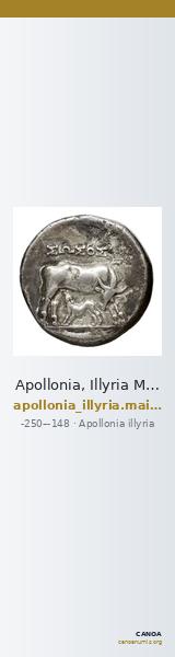 Apollonia, Illyria Maier 1907 9-105 — CANOA