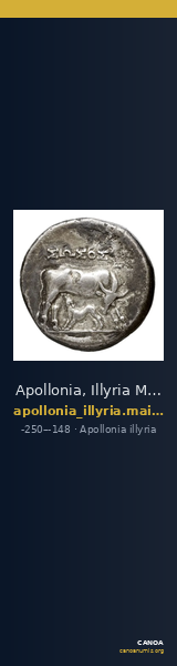 Apollonia, Illyria Maier 1907 9-105 — CANOA