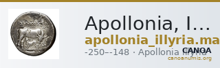 Apollonia, Illyria Maier 1907 9-105 — CANOA
