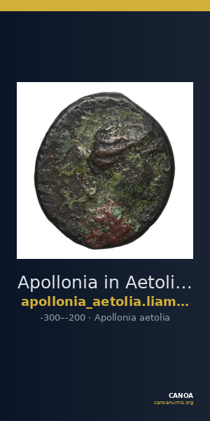 Apollonia in Aetolia Liampi 1998 X.13 — CANOA