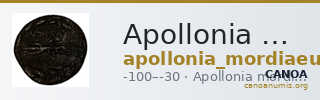 Apollonia Mordiaeum von Aulock 1979 1-7 — CANOA