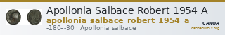 Apollonia Salbace Robert 1954 A — CANOA