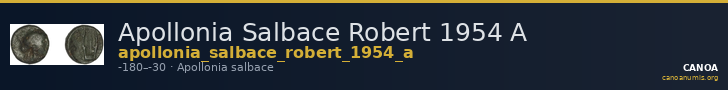 Apollonia Salbace Robert 1954 A — CANOA