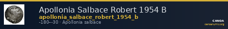 Apollonia Salbace Robert 1954 B — CANOA