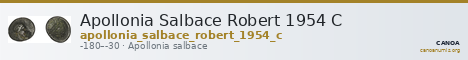 Apollonia Salbace Robert 1954 C — CANOA