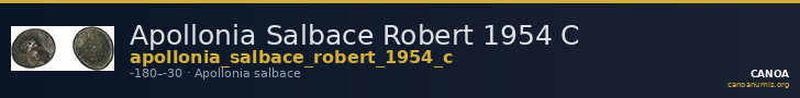 Apollonia Salbace Robert 1954 C — CANOA