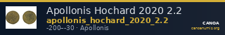 Apollonis Hochard 2020 2.2 — CANOA