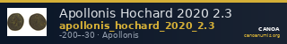 Apollonis Hochard 2020 2.3 — CANOA
