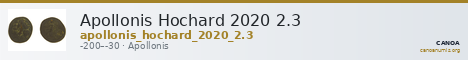 Apollonis Hochard 2020 2.3 — CANOA