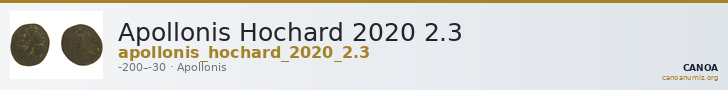 Apollonis Hochard 2020 2.3 — CANOA