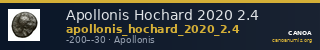 Apollonis Hochard 2020 2.4 — CANOA