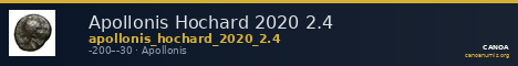 Apollonis Hochard 2020 2.4 — CANOA
