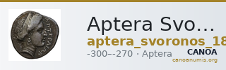 Aptera Svoronos 1890 (1972) 1-5, 15 — CANOA