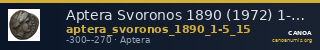 Aptera Svoronos 1890 (1972) 1-5, 15 — CANOA