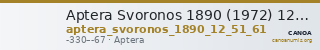 Aptera Svoronos 1890 (1972) 12, 51, 61 — CANOA