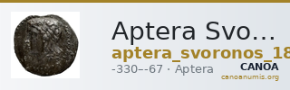 Aptera Svoronos 1890 (1972) 23 — CANOA
