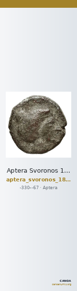 Aptera Svoronos 1890 (1972) 24-31, 53-59 — CANOA