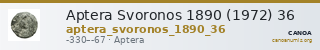 Aptera Svoronos 1890 (1972) 36 — CANOA