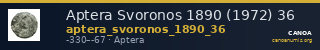 Aptera Svoronos 1890 (1972) 36 — CANOA