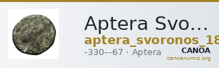 Aptera Svoronos 1890 (1972) 37 — CANOA