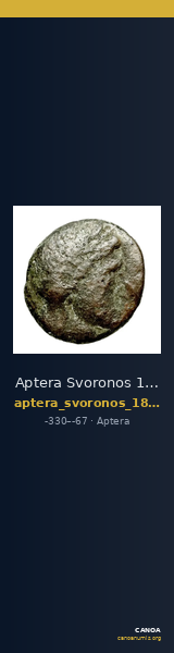 Aptera Svoronos 1890 (1972) 42 — CANOA