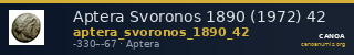 Aptera Svoronos 1890 (1972) 42 — CANOA