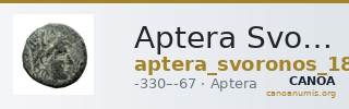 Aptera Svoronos 1890 (1972) 44-47 — CANOA