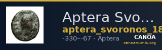 Aptera Svoronos 1890 (1972) 48-50 — CANOA