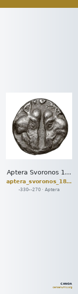 Aptera Svoronos 1890 (1972) 6-7 — CANOA
