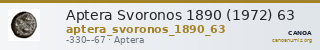 Aptera Svoronos 1890 (1972) 63 — CANOA