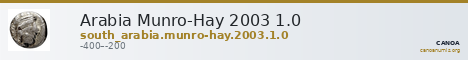Arabia Munro-Hay 2003 1.0 — CANOA