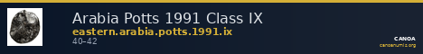 Arabia Potts 1991 Class IX — CANOA