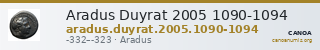 Aradus Duyrat 2005 1090-1094 — CANOA