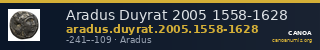 Aradus Duyrat 2005 1558-1628 — CANOA