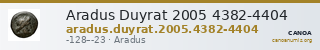 Aradus Duyrat 2005 4382-4404 — CANOA