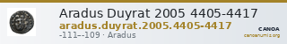 Aradus Duyrat 2005 4405-4417 — CANOA