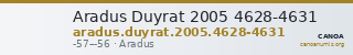 Aradus Duyrat 2005 4628-4631 — CANOA