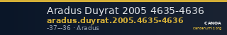 Aradus Duyrat 2005 4635-4636 — CANOA