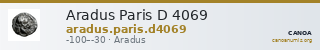 Aradus Paris D 4069 — CANOA