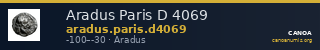 Aradus Paris D 4069 — CANOA
