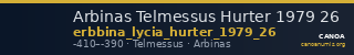 Arbinas Telmessus Hurter 1979 26 — CANOA