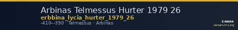 Arbinas Telmessus Hurter 1979 26 — CANOA