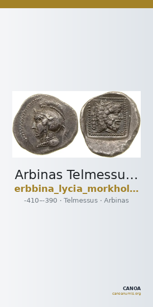 Arbinas Telmessus Mørkholm and Zahle 1976 69-71 — CANOA