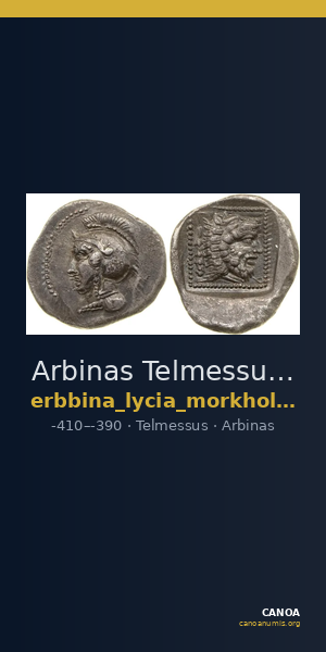 Arbinas Telmessus Mørkholm and Zahle 1976 69-71 — CANOA