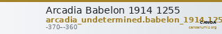 Arcadia Babelon 1914 1255 — CANOA