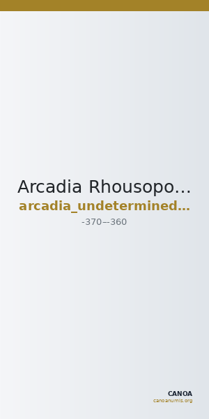 Arcadia Rhousopoulos 1905 1664 — CANOA