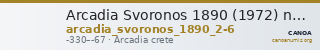 Arcadia Svoronos 1890 (1972) n° 2-6 — CANOA