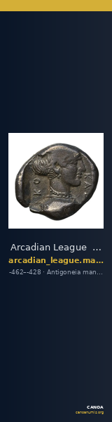 Arcadian League  Antigoneia Williams 1965 Period IV — CANOA